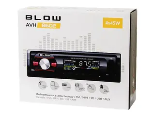 Produktfoto för Blow AVH-8602 - Bil - digital mottagare - in-streck - Enkel-DIN - 45 W x 4