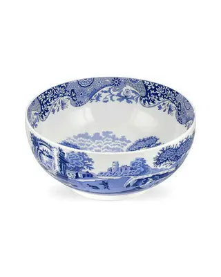 Produktfoto för Blue Italian serveringsskål blå/vit