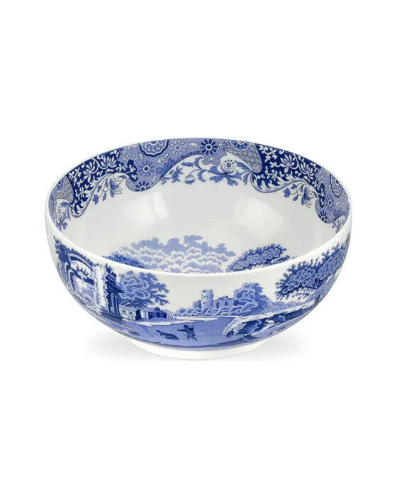 Bild 1 för Blue Italian serveringsskål blå/vit