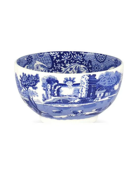 Bild 1 för Blue Italian skål blå/vit