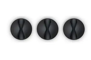 Produktfoto för Bluelounge CableDrop 6-pack, Svarta