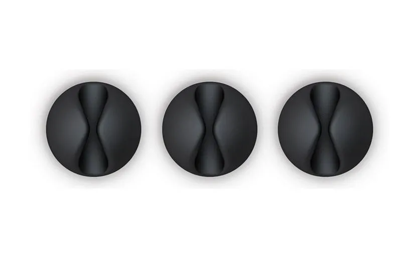 Alternativ bild 0 för Bluelounge CableDrop 6-pack, Svarta