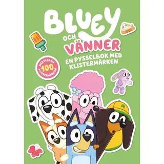 Produktfoto för Bluey och vänner En pysselbok med klistermärken
