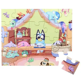 Produktfoto för Bluey Träpussel 20-bitar