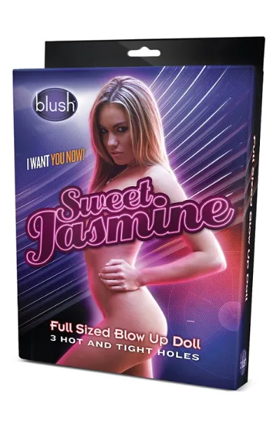 Bild 1 för Blush: Sweet Jasmine, Full Sized Blow Up Doll
