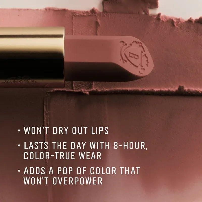 Bild 4 för Bobbi Brown Luxe Cashmere Matte Lipstick Pink Suede