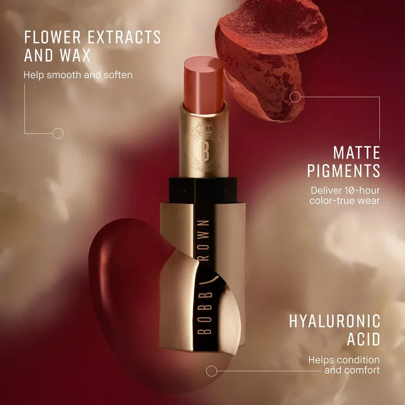 Bild 4 för Bobbi Brown Luxe Matte Lipstick 529 Golden Hour
