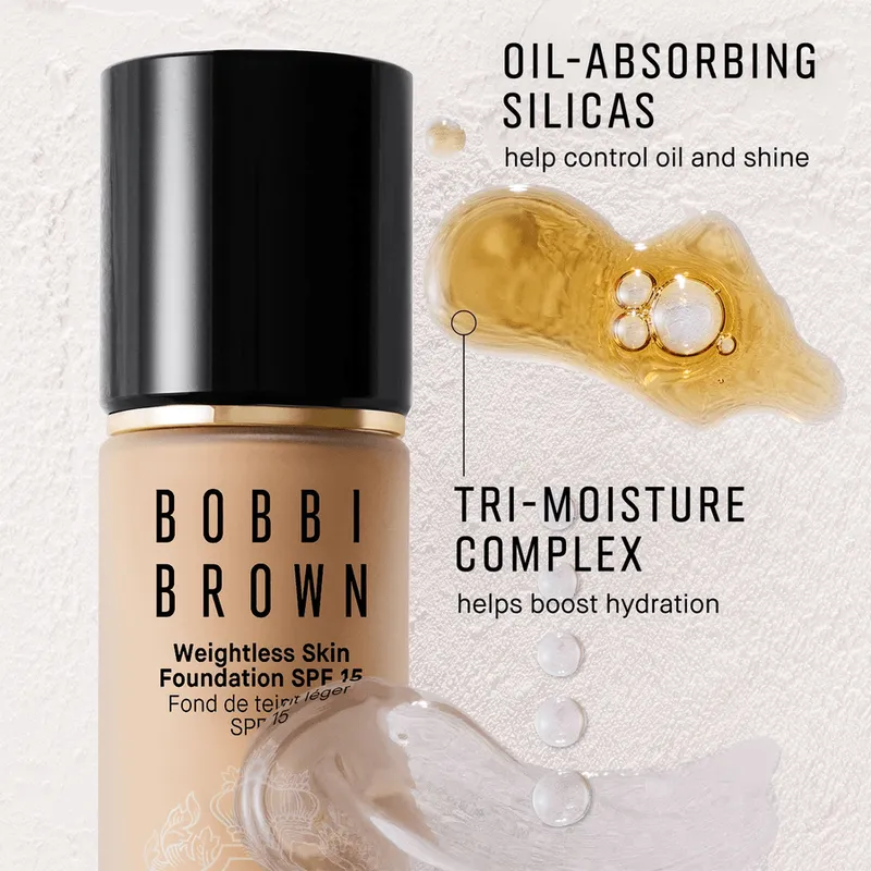 Bild 4 för Bobbi Brown Weightless Skin Foundation SPF15 Neutral Natural 30ml