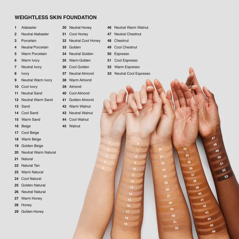 Bild 9 för Bobbi Brown Weightless Skin Foundation SPF15 Neutral Natural 30ml