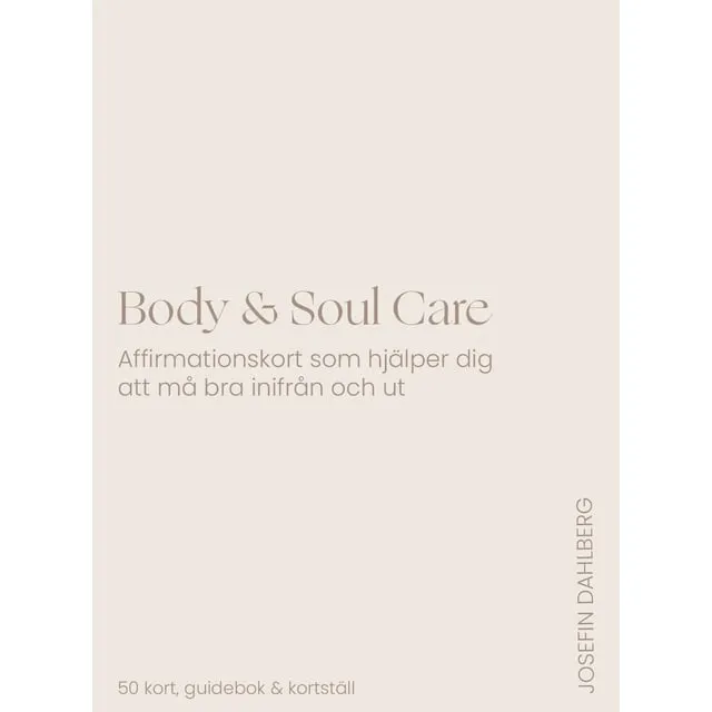 Alternativ bild 0 för Body & Soul Care Affirmationskort