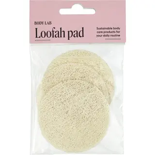 Produktfoto för BODY LAB Facial Loofah Pad 3-pack
