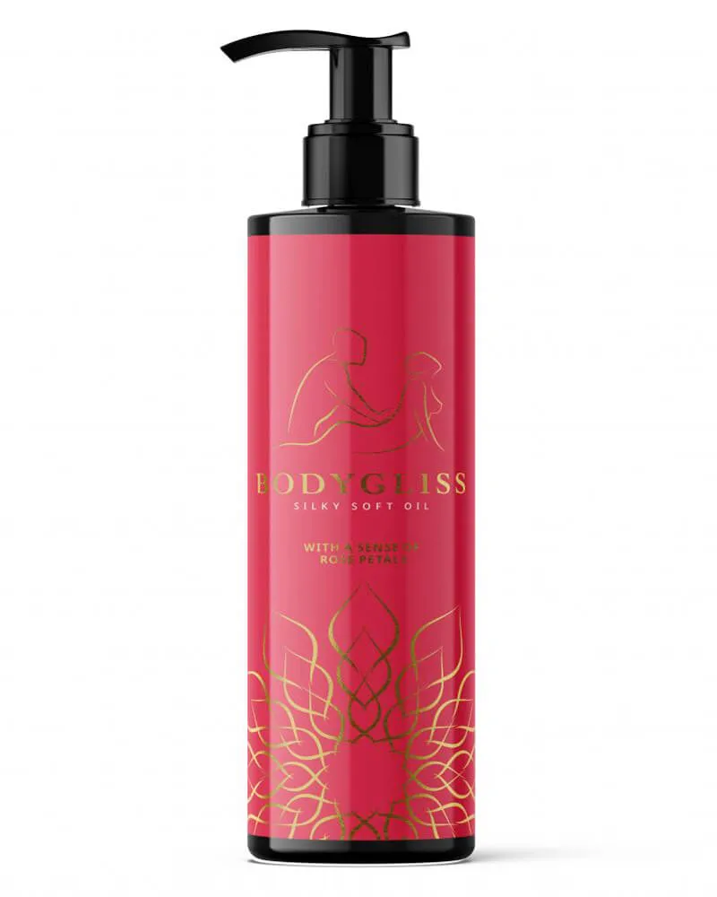 Alternativ bild 0 för BodyGliss Massage Oil And Lubricant Rose Petals 150 ml