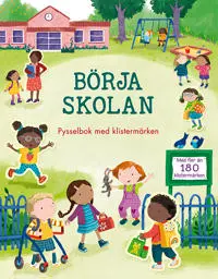 Produktfoto för Börja skolan Pysselbok med klistermärken
