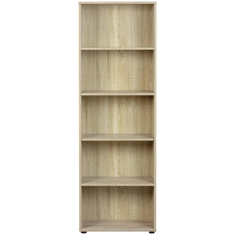 Bild 2 för Bokhylla Fairfax 60x180 cm - Ljus Ek