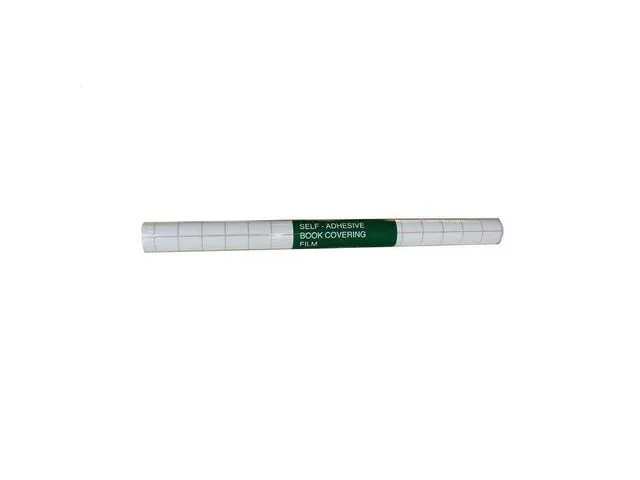 Alternativ bild 0 för Bokplast självhäft. 50my 2mx33cm blank