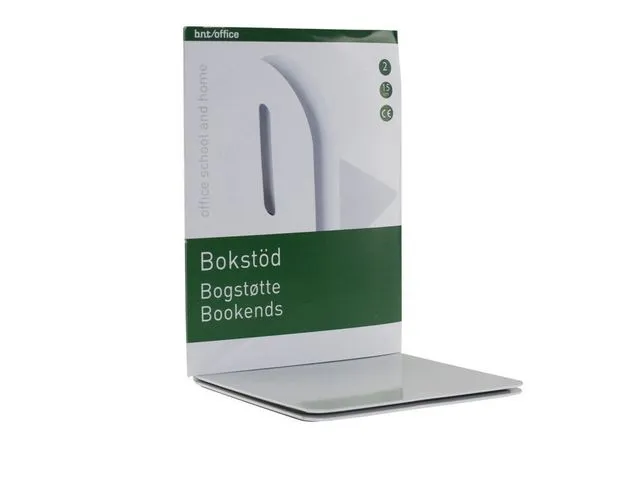 Alternativ bild 0 för Bokstöd metall 15cm, Vit