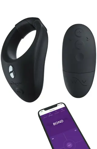 Produktfoto för Bond Vibrating Ring - svart