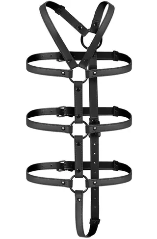 Produktfoto för Bondage Adjustable Harness Torso & Arms Bondage sele