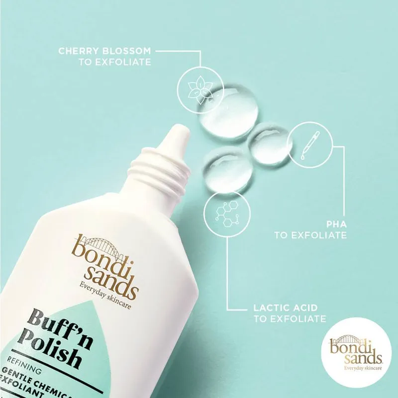 Bild 6 för Bondi Sands Buff’n Polish Gentle Chemical Exfoliant 30 ml
