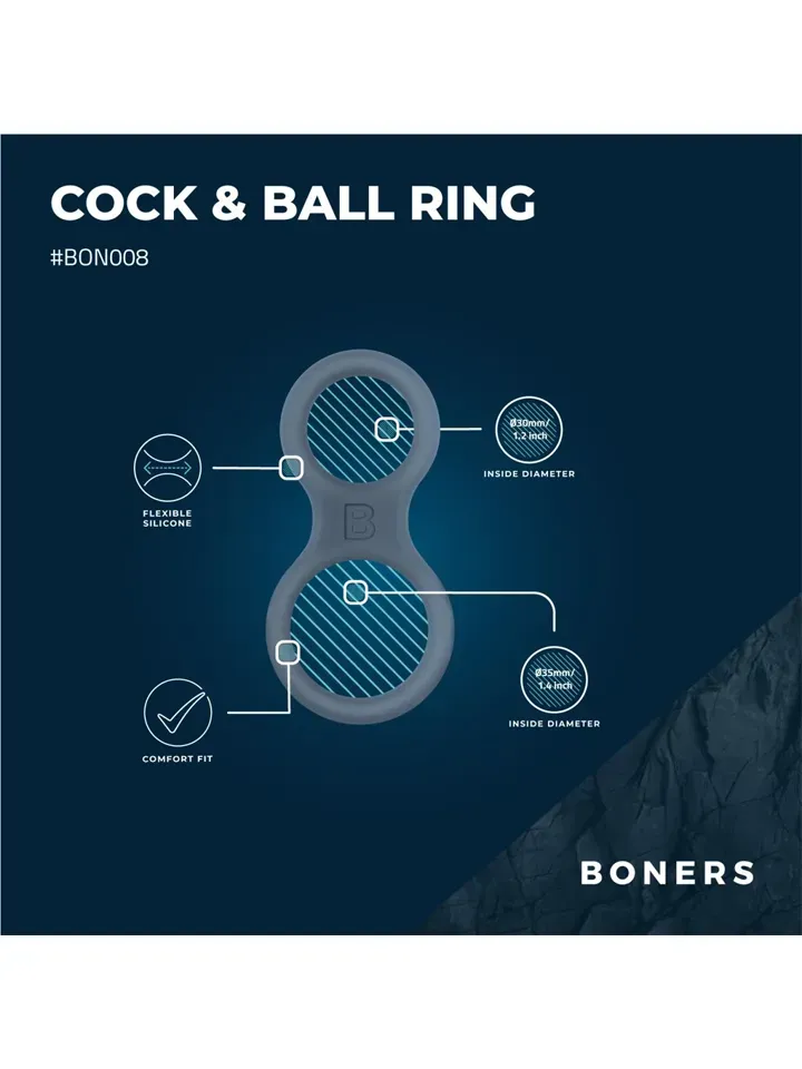 Bild 2 för Boners: Classic Cock & Ball Ring