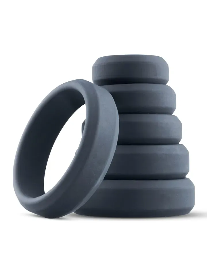 Bild 1 för Boners Wide Cock Ring Set 6-Piece