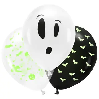 Produktfoto för Boo Ballonger 3-pack