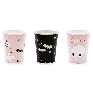 Produktfoto för Boo Skalle Pappersmugg 6-pack