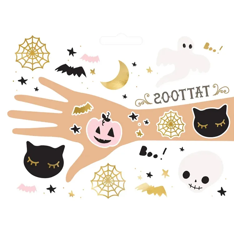Alternativ bild 0 för Boo Tatueringar 12st