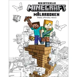 Produktfoto för Books Den officiella Minecraft-målarboken : Skapa, utforska, relaxa