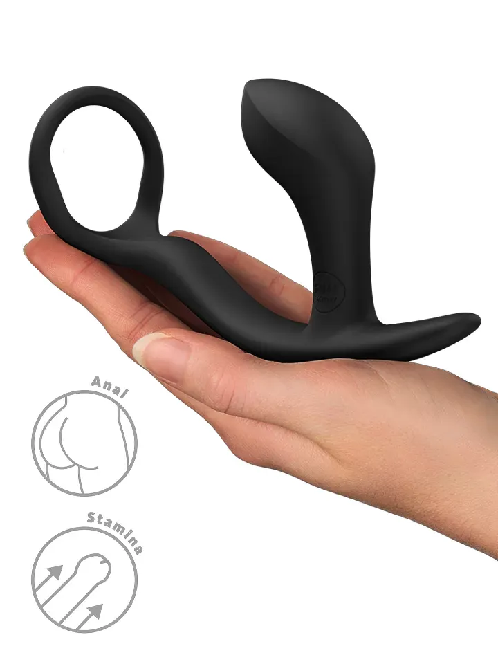 Bild 2 för Bootie Ring Anal Plug Black