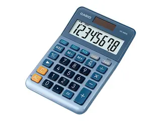 Produktfoto för Bordregner Casio MS-88EM, blå, 8 cifre