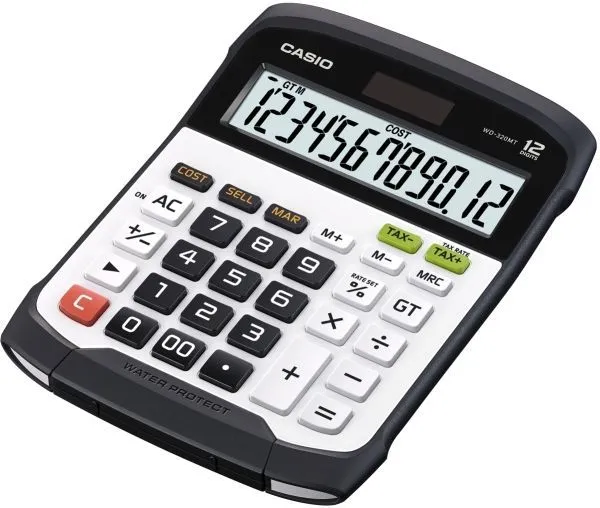 Alternativ bild 0 för Bordregner Casio WD-320MT 12 cifre