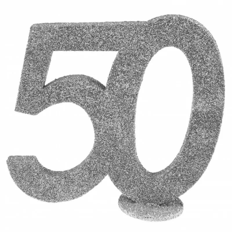 Alternativ bild 0 för Bordsdekoration silver 50 år