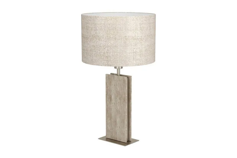 Bild 1 för Bordslampa Eglo Belesar Nickel/Natur - Nickel/Natur