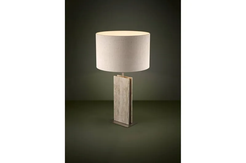 Bild 2 för Bordslampa Eglo Belesar Nickel/Natur - Nickel/Natur