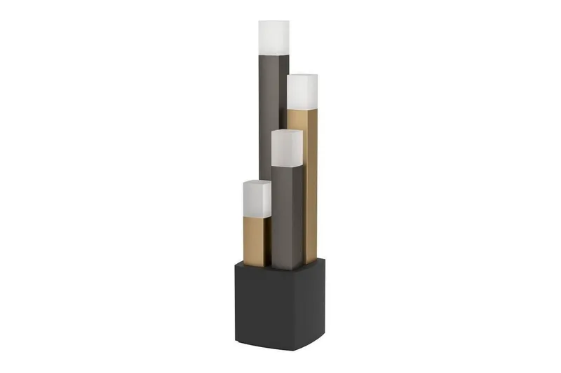Bild 1 för Bordslampa Eglo Estanterios Grå/Brun med 4 Lampor -
