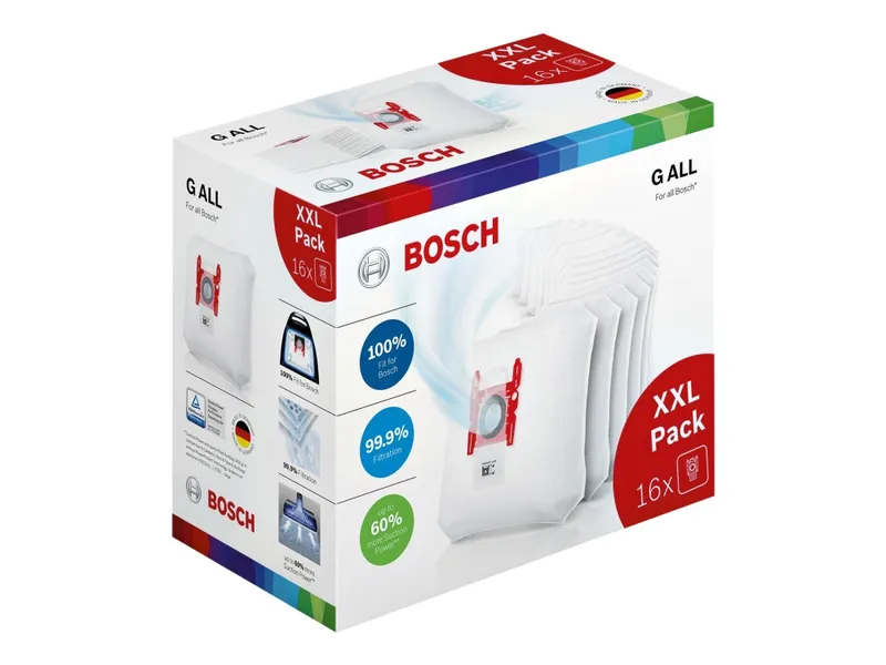 Alternativ bild 0 för Bosch BBZ16GALL - Påse - till dammsugare (Paket med 16)