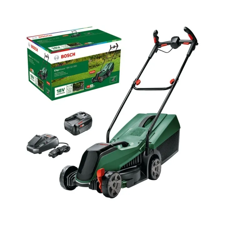 Alternativ bild 0 för Bosch Elgräsklippare Battery Lawnmower CityMower 18V-32-300