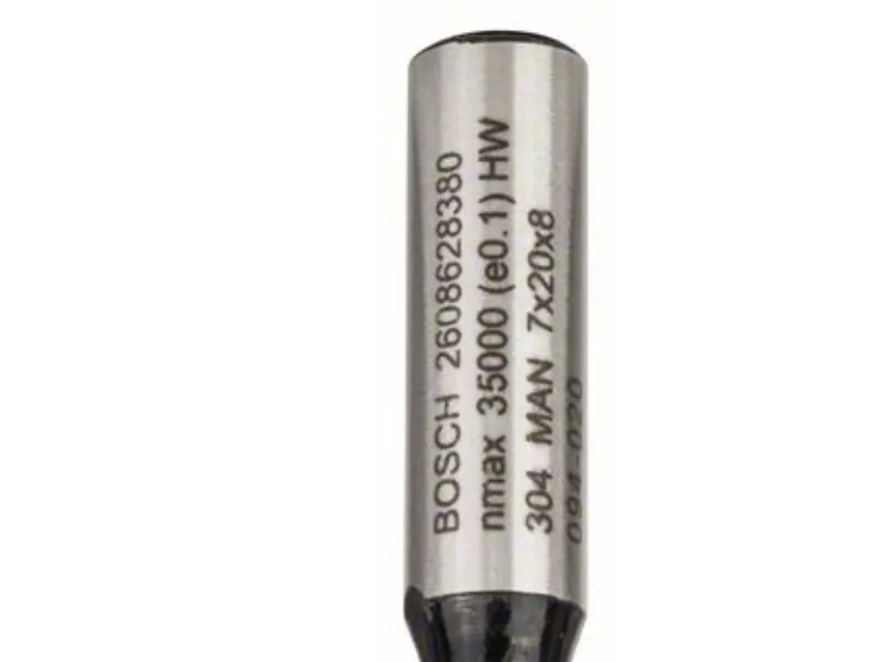 Alternativ bild 0 för Bosch Notfräs, 8 mm, D1 7 mm, L 20 mm, G 51 mm 8 mm, D1 7 mm, L 20 mm, G 51 mm