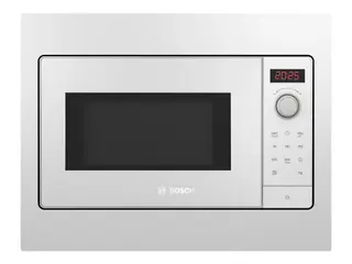 Produktfoto för Bosch Serie | 2 BFL523MW3 - Mikrovågsugn - inbyggd - 20 liter - 800 W - vit