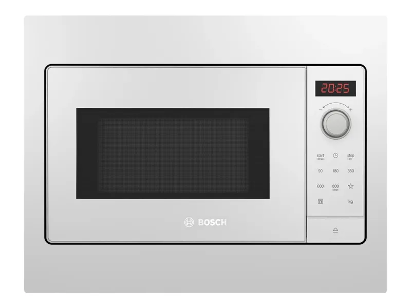 Alternativ bild 0 för Bosch Serie | 2 BFL523MW3 - Mikrovågsugn - inbyggd - 20 liter - 800 W - vit
