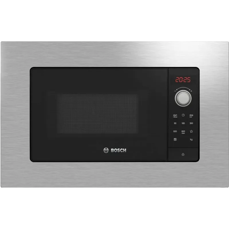 Bild 1 för Bosch Serie | 2 BFL623MS3 - Mikrovågsugn - inbyggd - 20 liter - 800 W - rostfritt stål