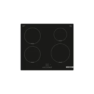 Produktfoto för Bosch Serie | 4 PUE611BB6E - Induktionshäll - 4 kokplattor - Fördjupning - bredd: 56 cm - djup: 49 cm - ramlös - svart