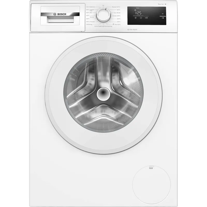 Bild 2 för Bosch Serie | 4 WAN2808LSN - Tvättmaskin - Fördjupning - bredd: 60 cm - frontmatad - 65 liter - 8 kg - 1400 rpm - vit