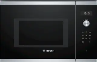 Produktfoto för Bosch Serie | 6 BFL554MS0 - Mikrovågsugn - inbyggd - 25 liter - 900 W - rostfritt stål