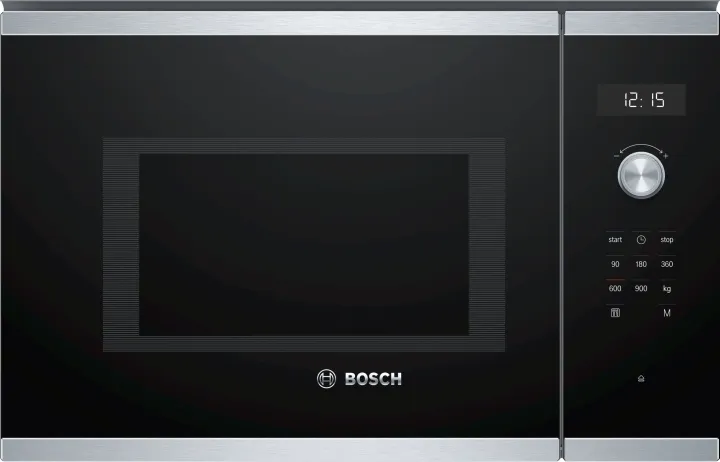 Alternativ bild 0 för Bosch Serie | 6 BFL554MS0 - Mikrovågsugn - inbyggd - 25 liter - 900 W - rostfritt stål