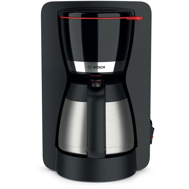 Bild 2 för Bosch TKA5M253, Droppande kaffebryggare, 1,1 l, Malat kaffe, 1000 W, Svart