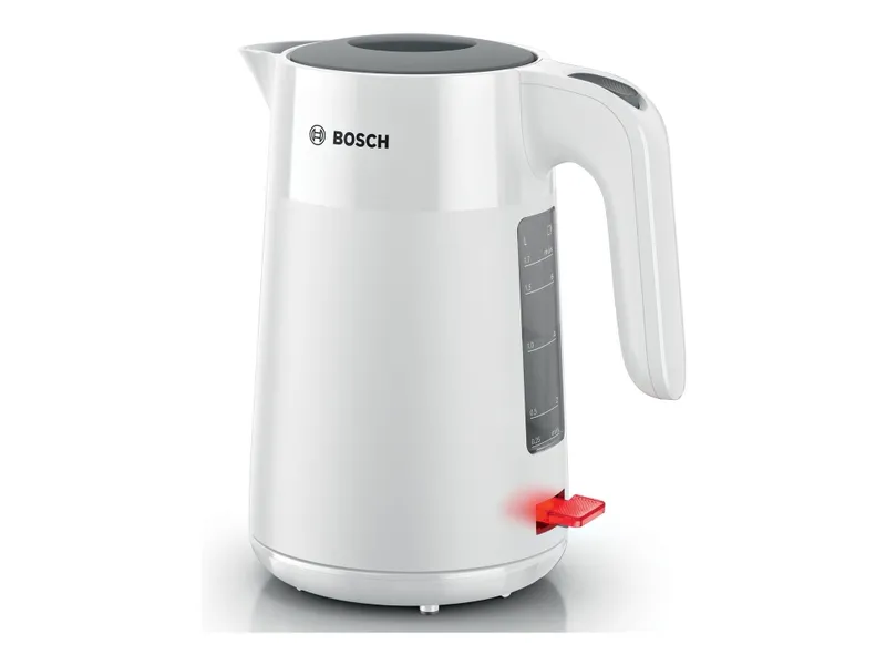 Alternativ bild 0 för Bosch TWK2M161, 1,7 l, 2400 W, Vit, Plast, Vattennivå indikator, Överhettningsskydd