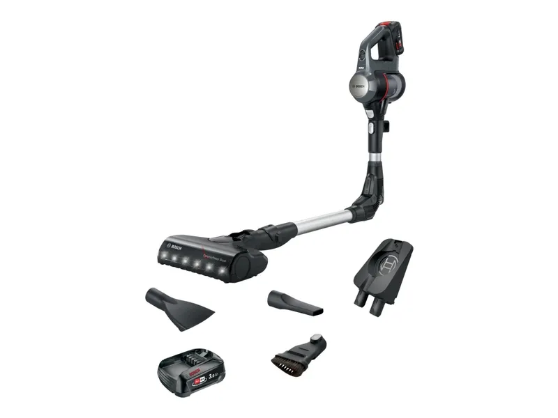 Alternativ bild 0 för Bosch Unlimited 7 BBS712A - Dammsugare - skaft/handhållen (2-i-1) - utan påse - sladdlös - antracit - 2 batterier, laddare medföljer