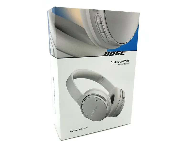 Alternativ bild 0 för Bose QuietComfort - Hörlurar med mikrofon - fullstorlek - Bluetooth - trådlös, kabelansluten - aktiv brusradering - 3,5 mm kontakt - rökvit